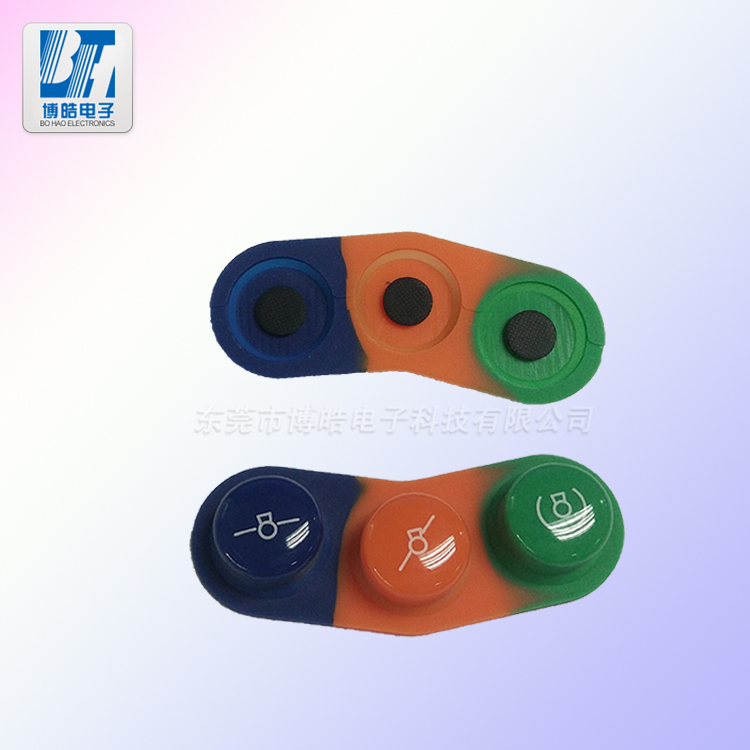 提供用于設備滴膠按鍵多色成型滴膠硅膠按鍵定制